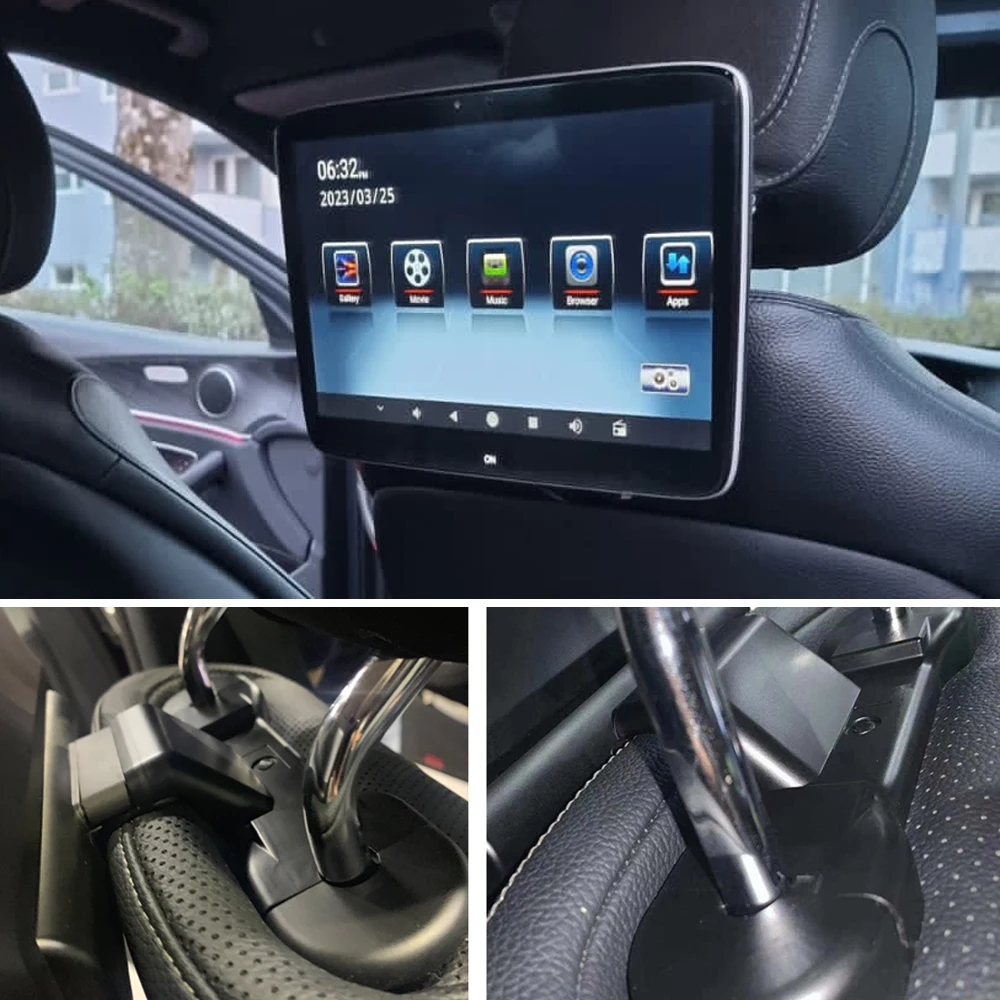 11.6 Palce Auto opierky hlavy S Monitorom Pre Nový Mercedes Benz GLE GLS 1080P Android 4 WiFi Auto Video Zadné Sedadlo Zábavný Systém