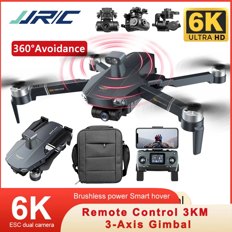 JJRC X20 Drone GPS, Wifi FPV 6K HD Quadcopter Fotoaparát s 3-Os Gimbal 28mins Čas Letu Profesional RC Hučí Dron Diaľkové Hračky