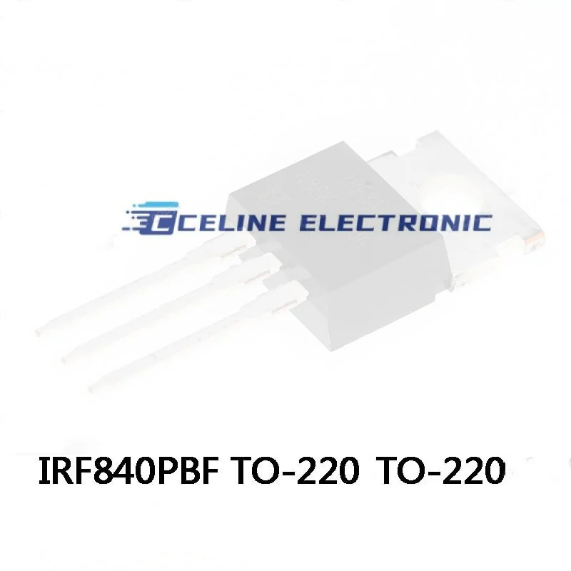 10Pcs 100% Nový, Originálny field effect tranzistor IRF840PBF IRF840 oblasti účinok trubice 8A 500V NA-220 dovezené Na Sklade